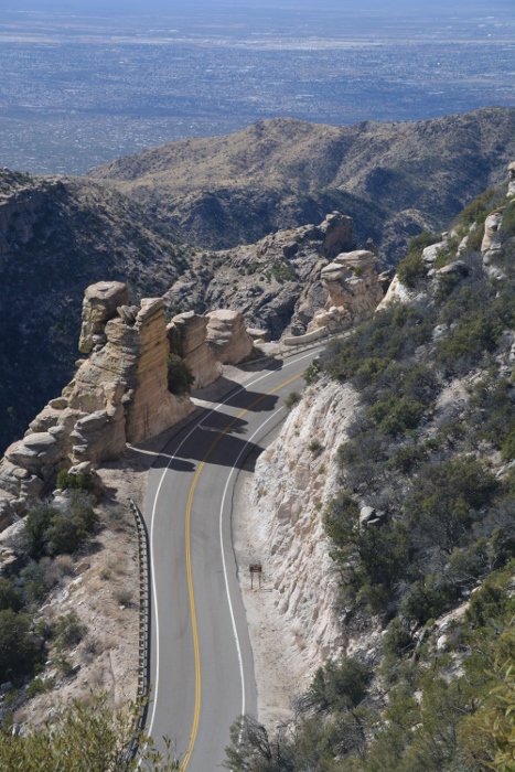 Traveling between Windy Point and San Pedro Vistas